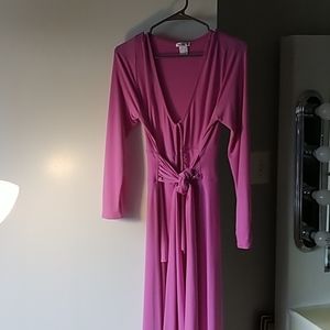 Pink top/ duster from Venus.com. Very cute